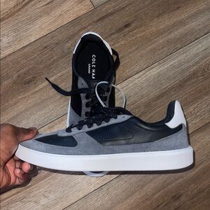 Cole Haan Men's Black and Gray Sneakers